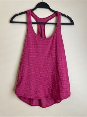 Lululemon 105 F Singlet Heathered Bumble Berry Size 4
